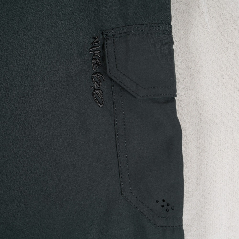 Nike 6.0 Cargo Board Swim Shorts Men's Size‎ 34 Dark Green Embroidered - Picture 9 of 10
